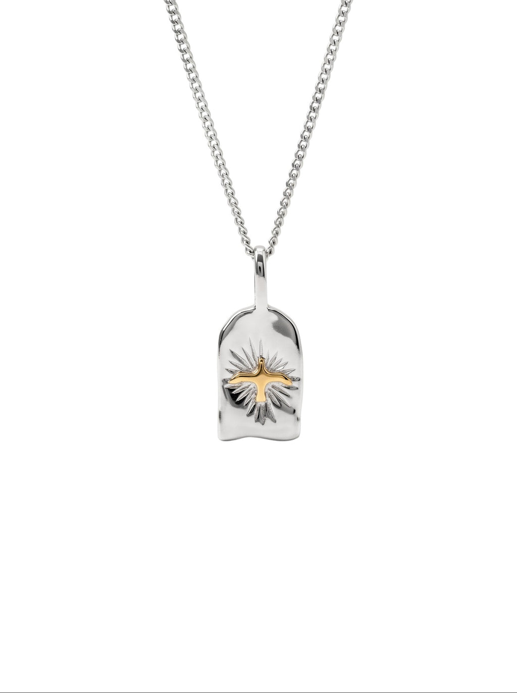DOVE HALSKETTE SILBER