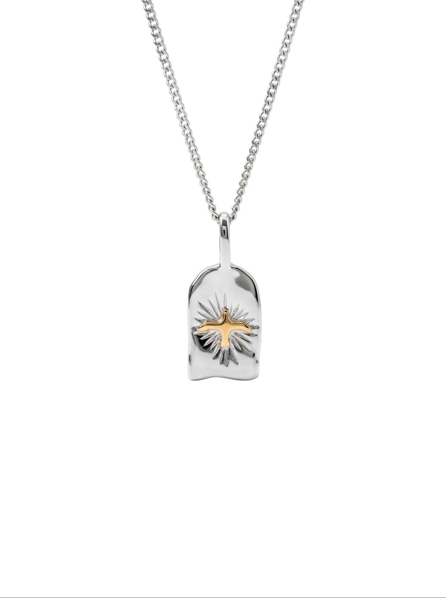 DOVE HALSKETTE SILBER