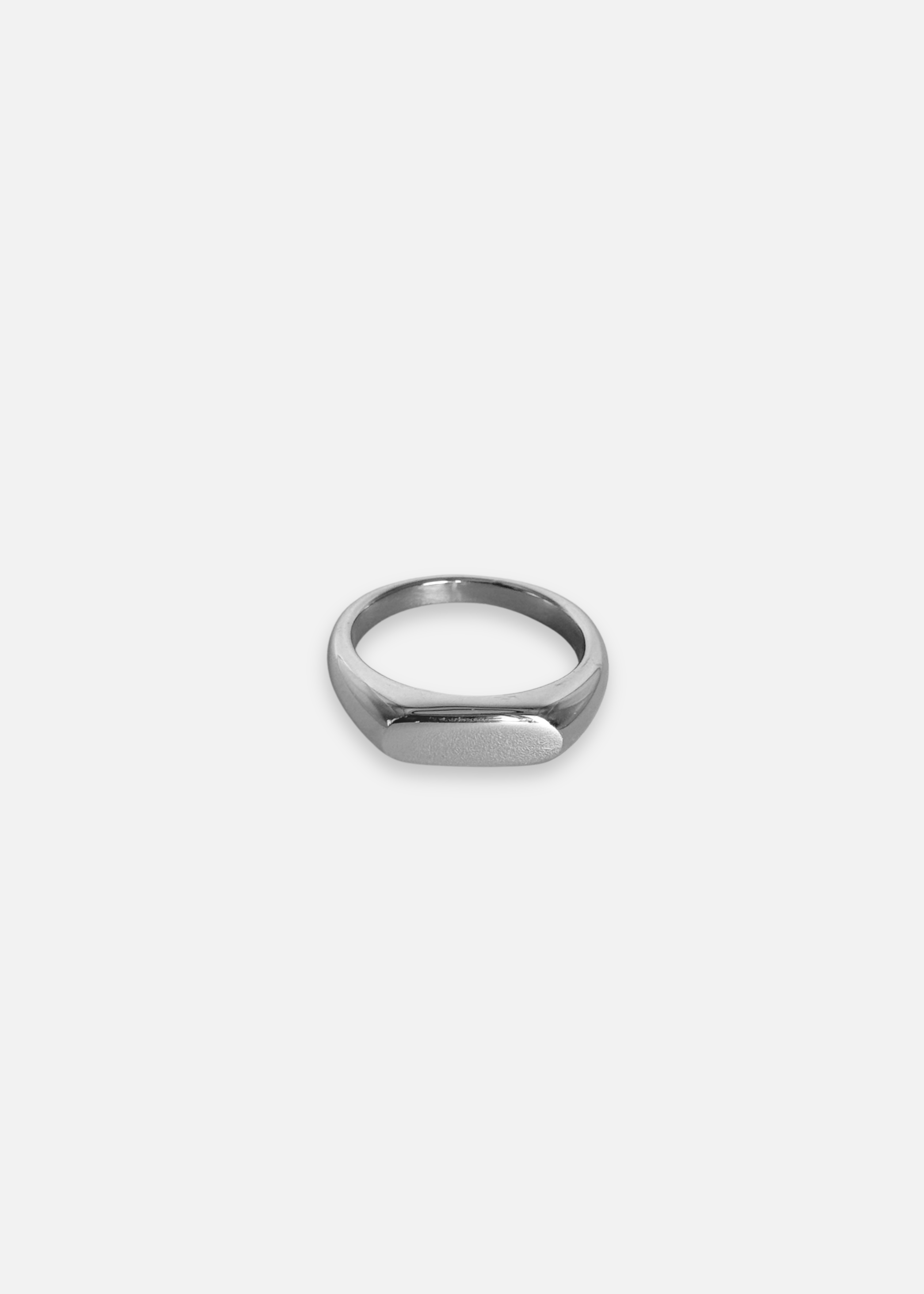 SMOOTH SIGNET RING