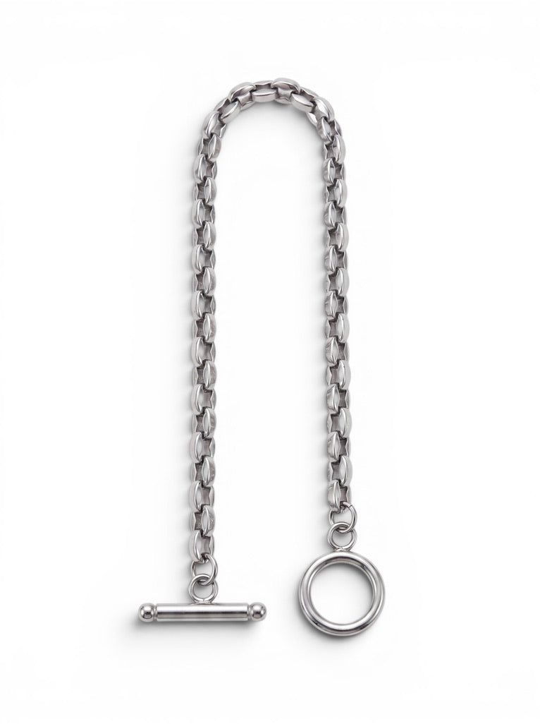 TOGGLE-ARMBAND SILBER