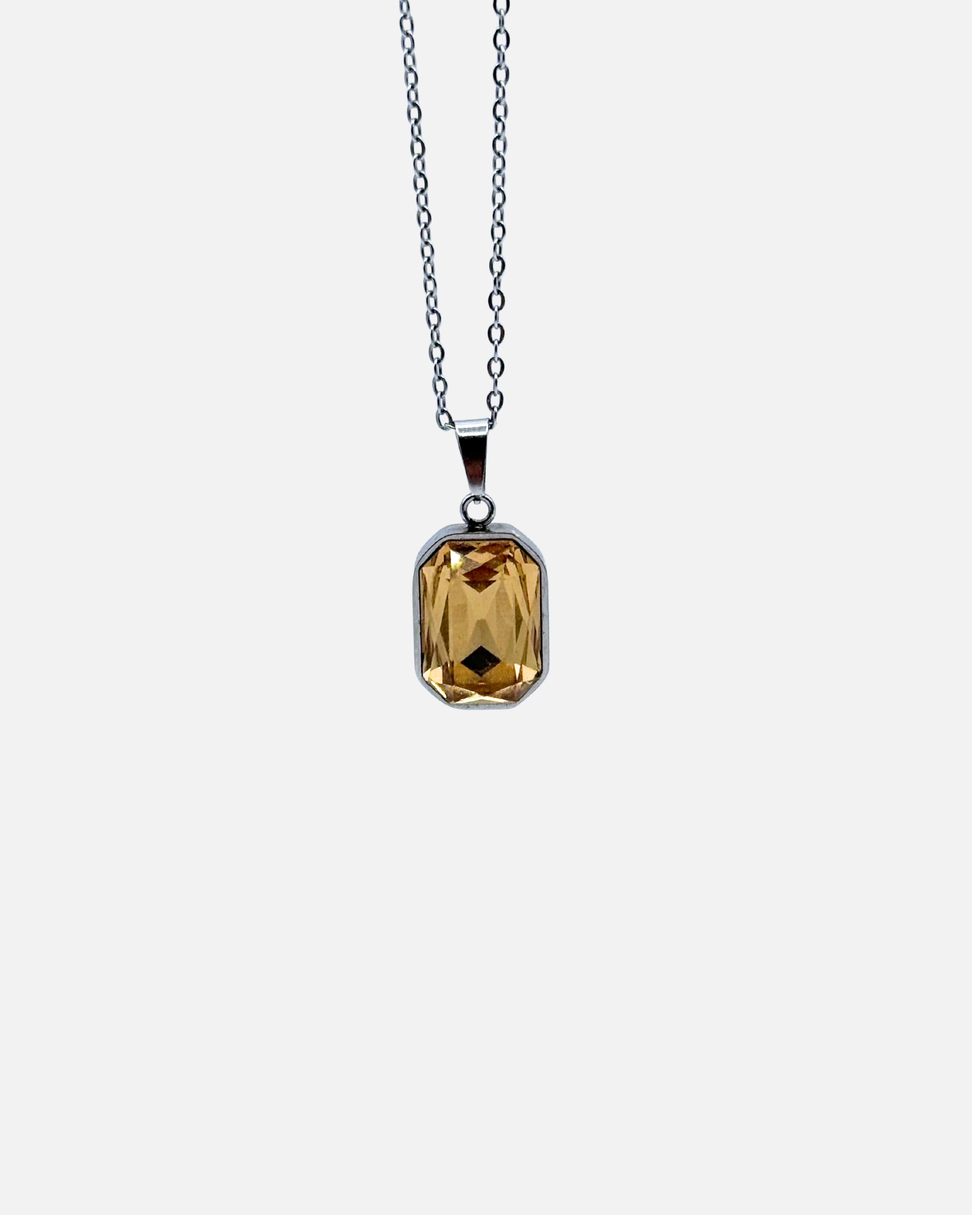 Amber Stone Necklace