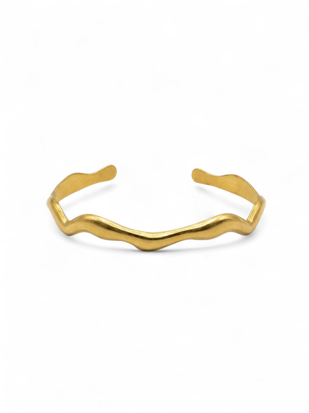 WELLEN-ARMREIF GOLD