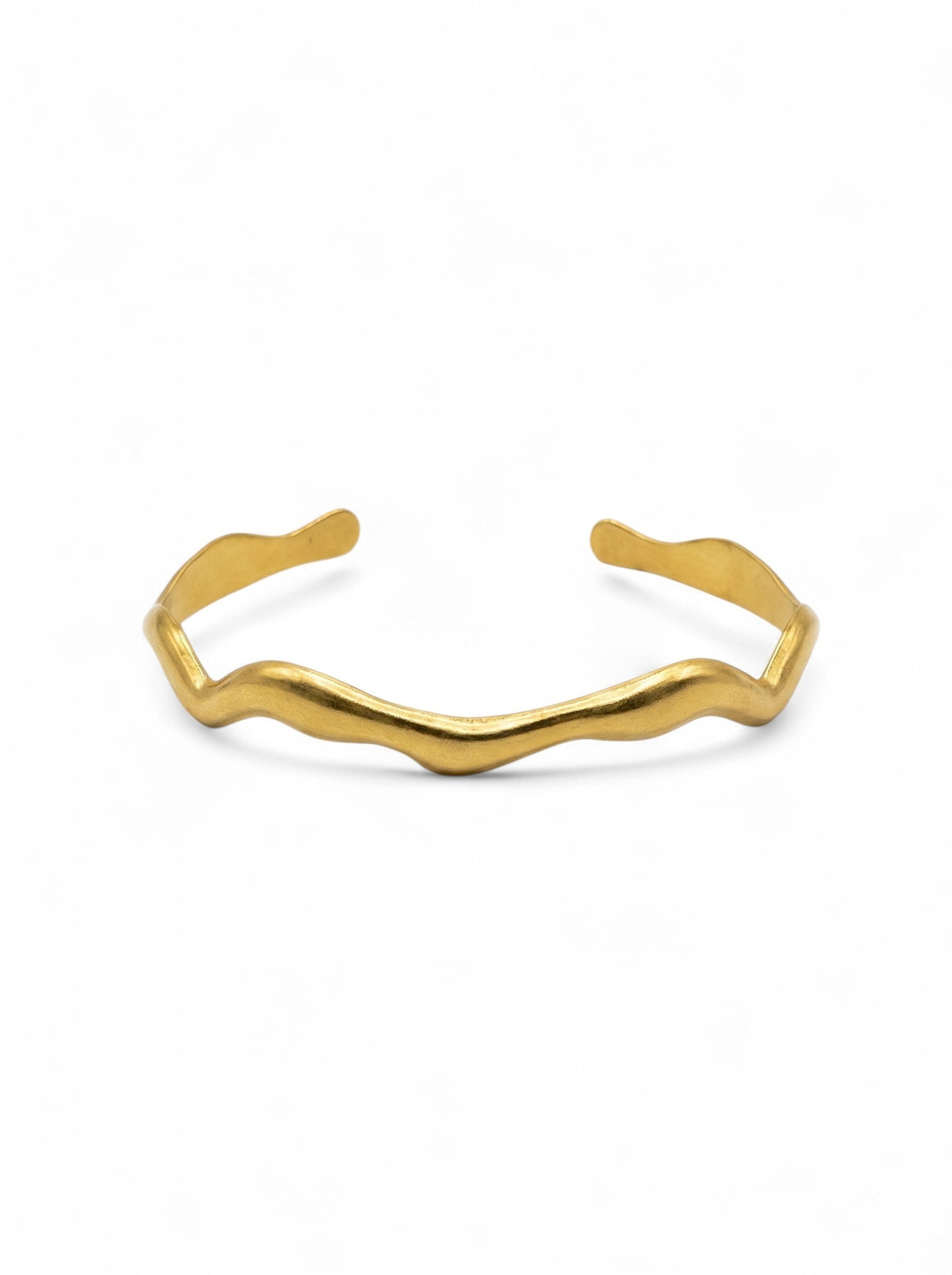 WELLEN-ARMREIF GOLD