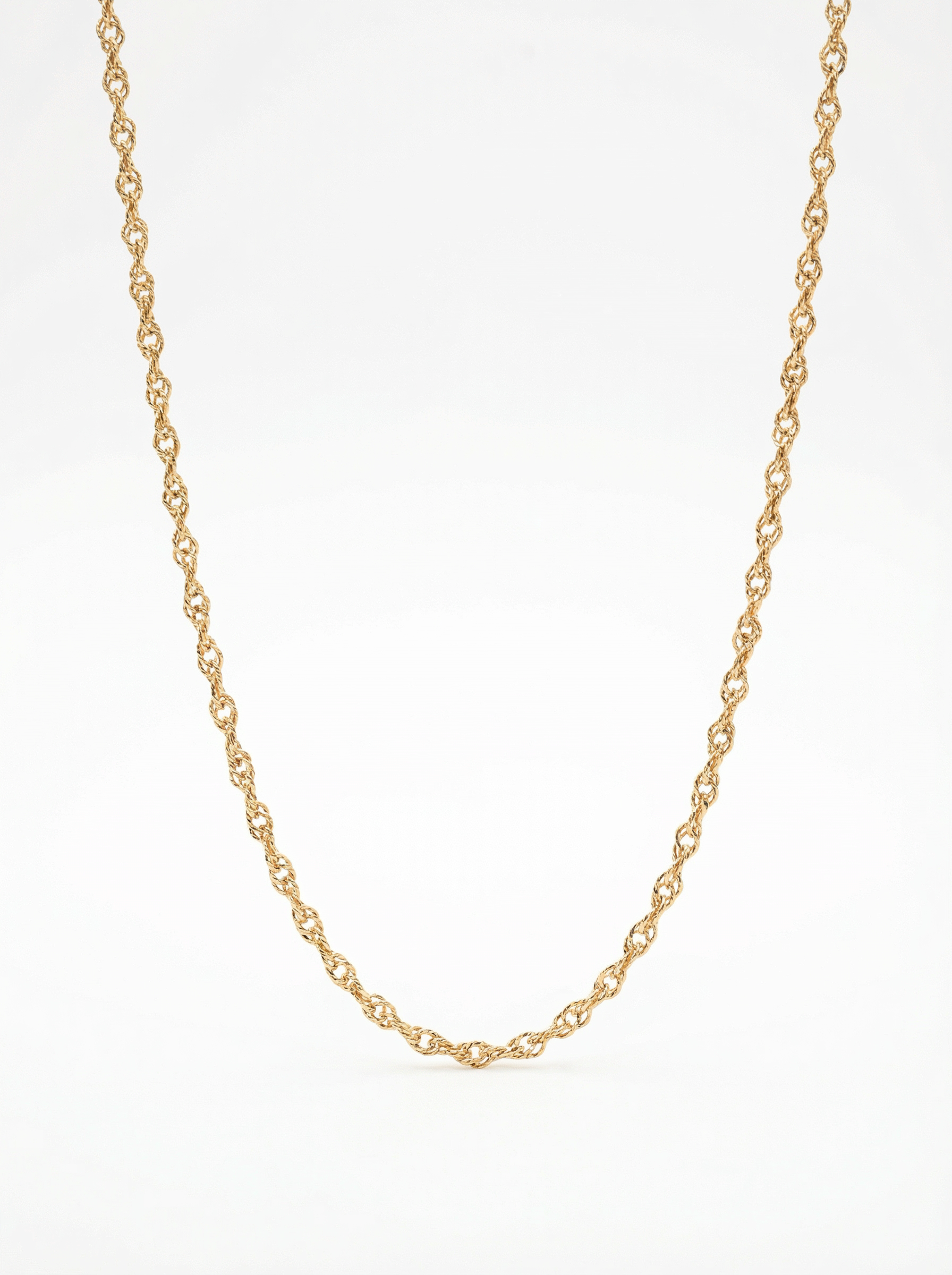 Filigrane Twisted Halskette 1.8MM