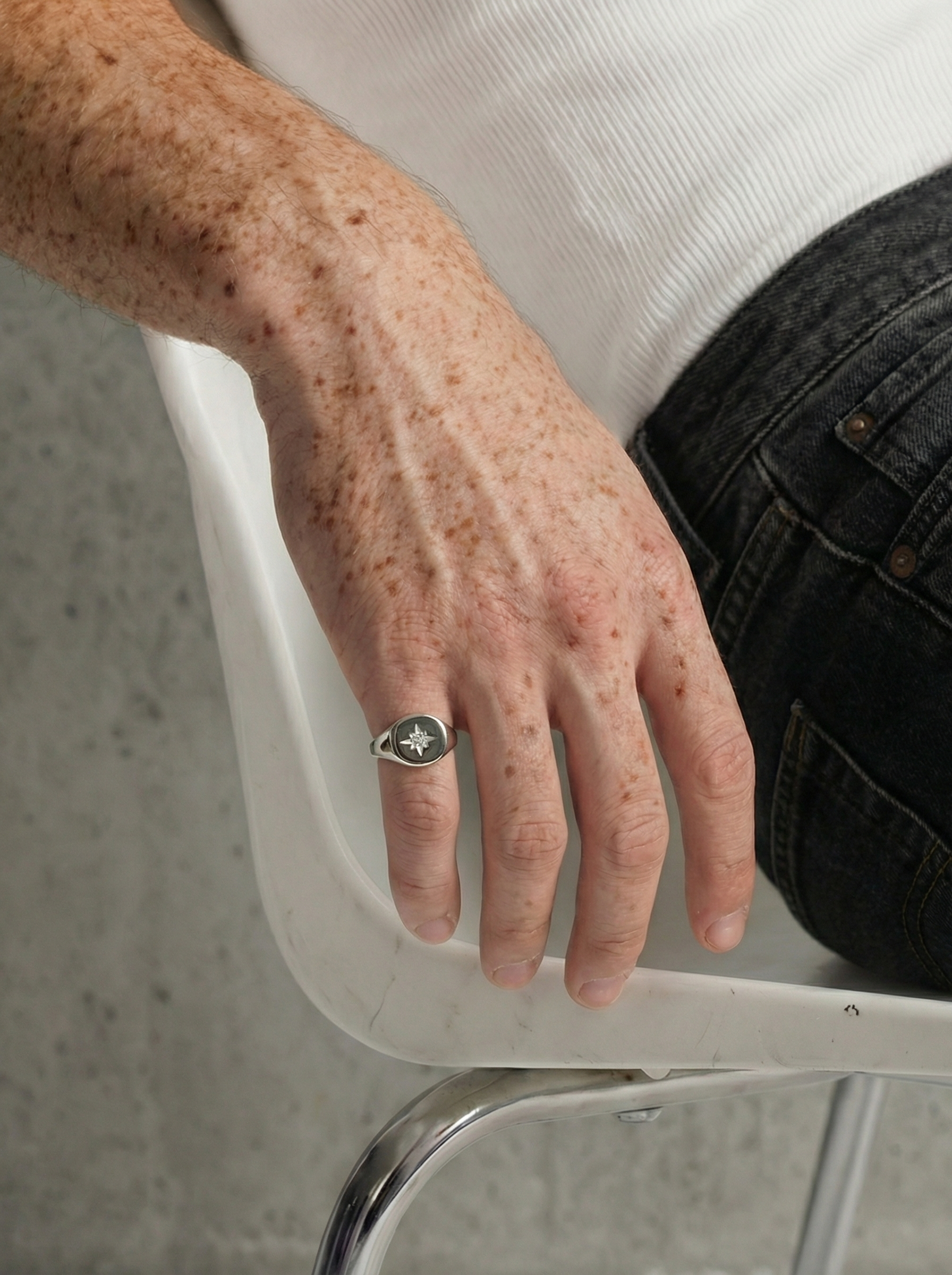 Siegelring mit Stern