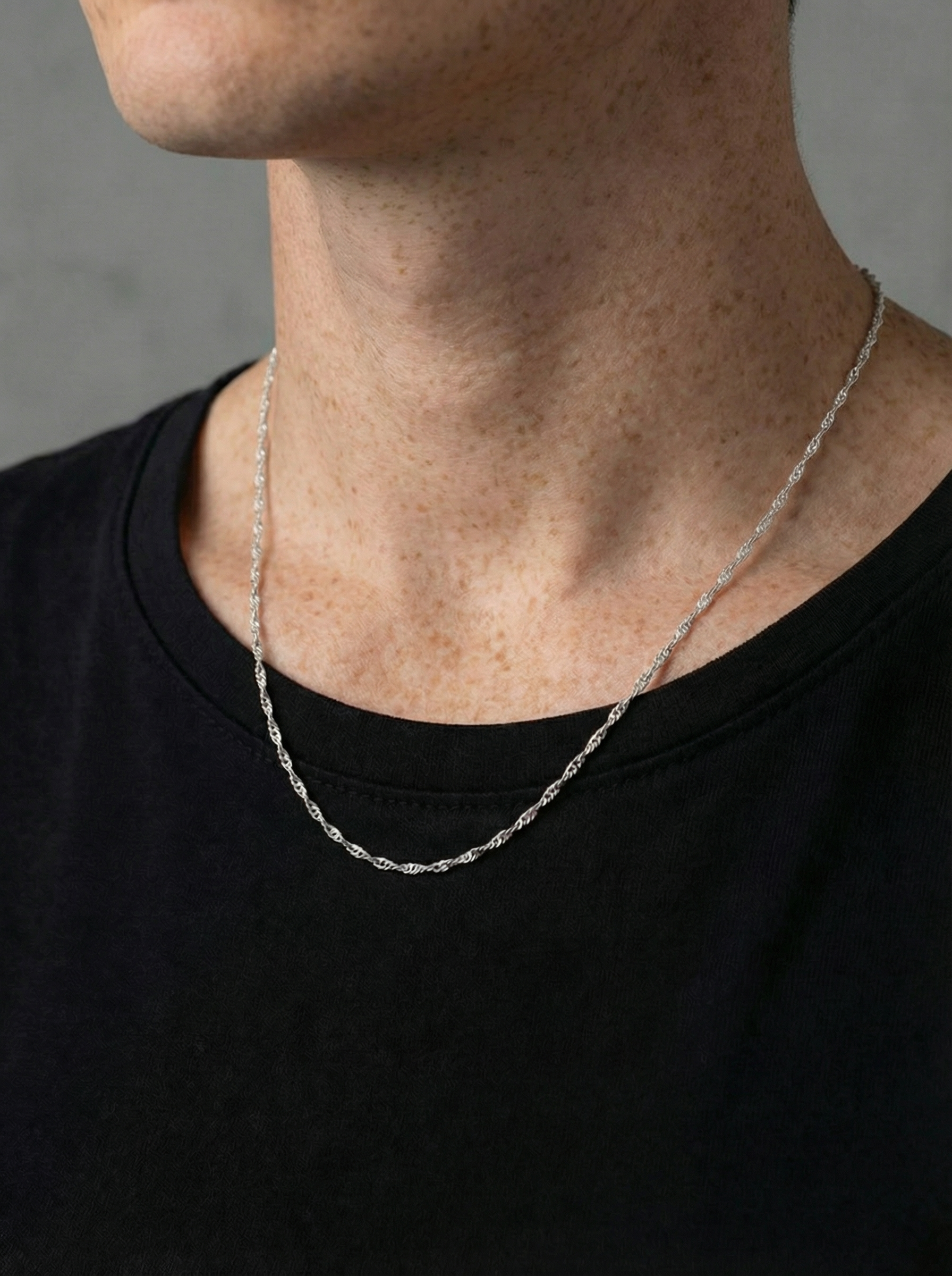 Filigrane Twisted Halskette 1.8MM