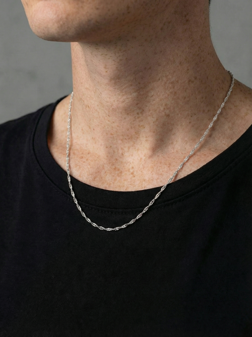 Filigrane Twisted Halskette 1.8MM