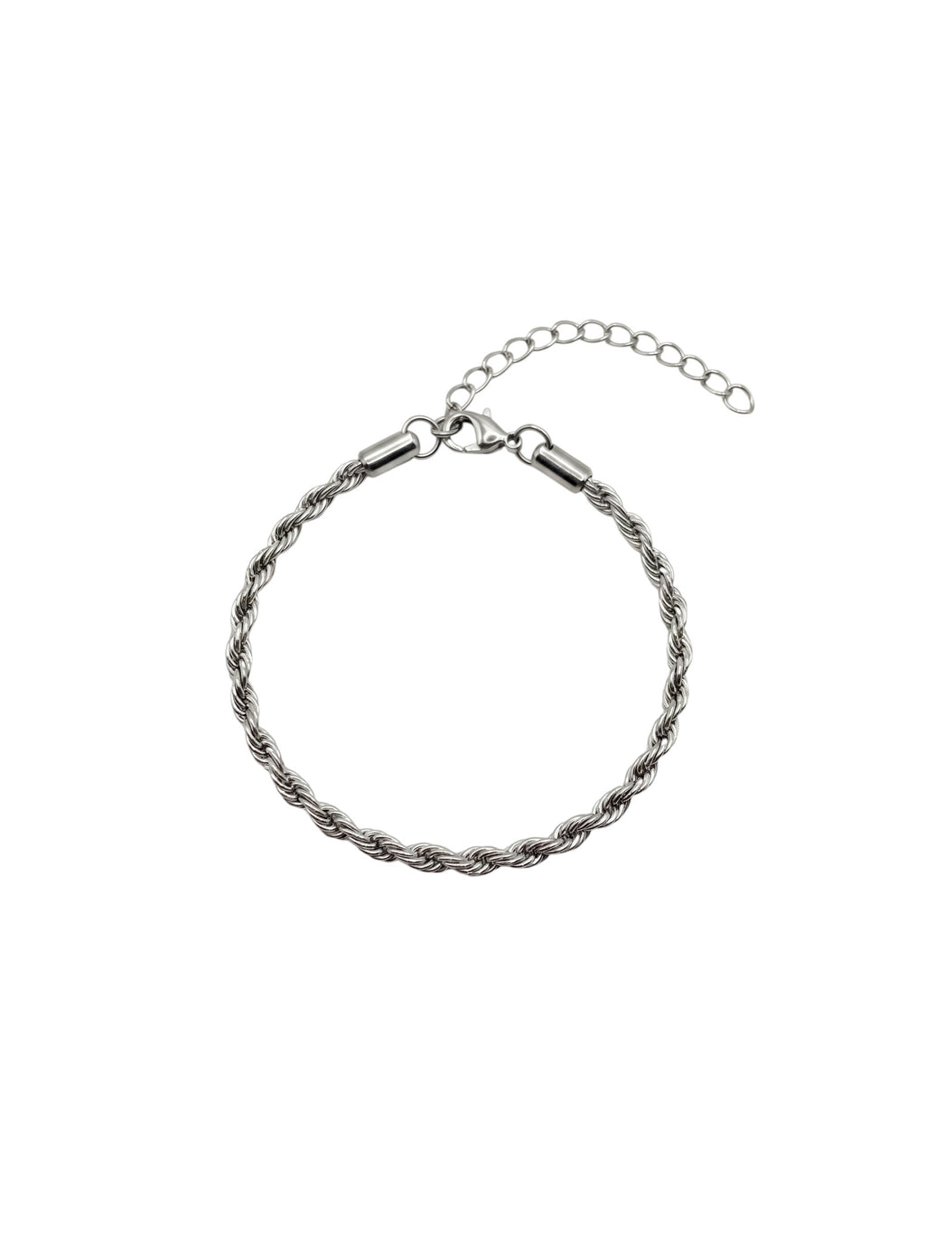 ROPE ARMBAND 2MM SILBER