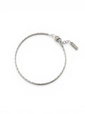 CABLE ARMBAND SILBER