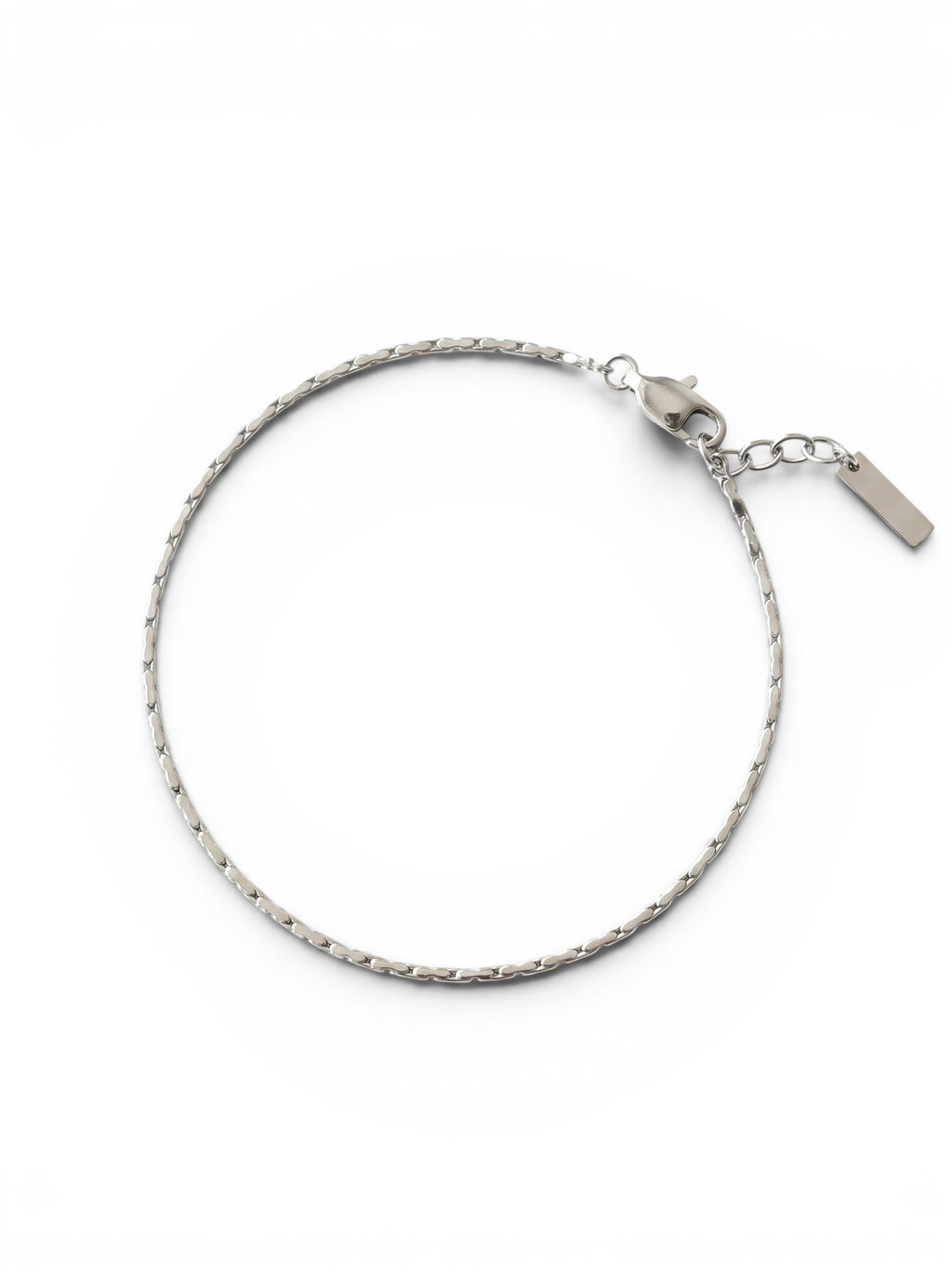 CABLE BRACELET SILVER