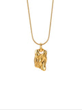 NUGGET HALSKETTE GOLD