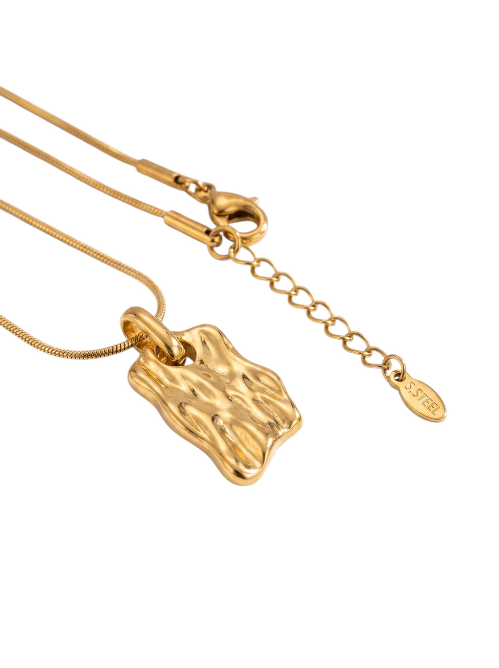 NUGGET HALSKETTE GOLD