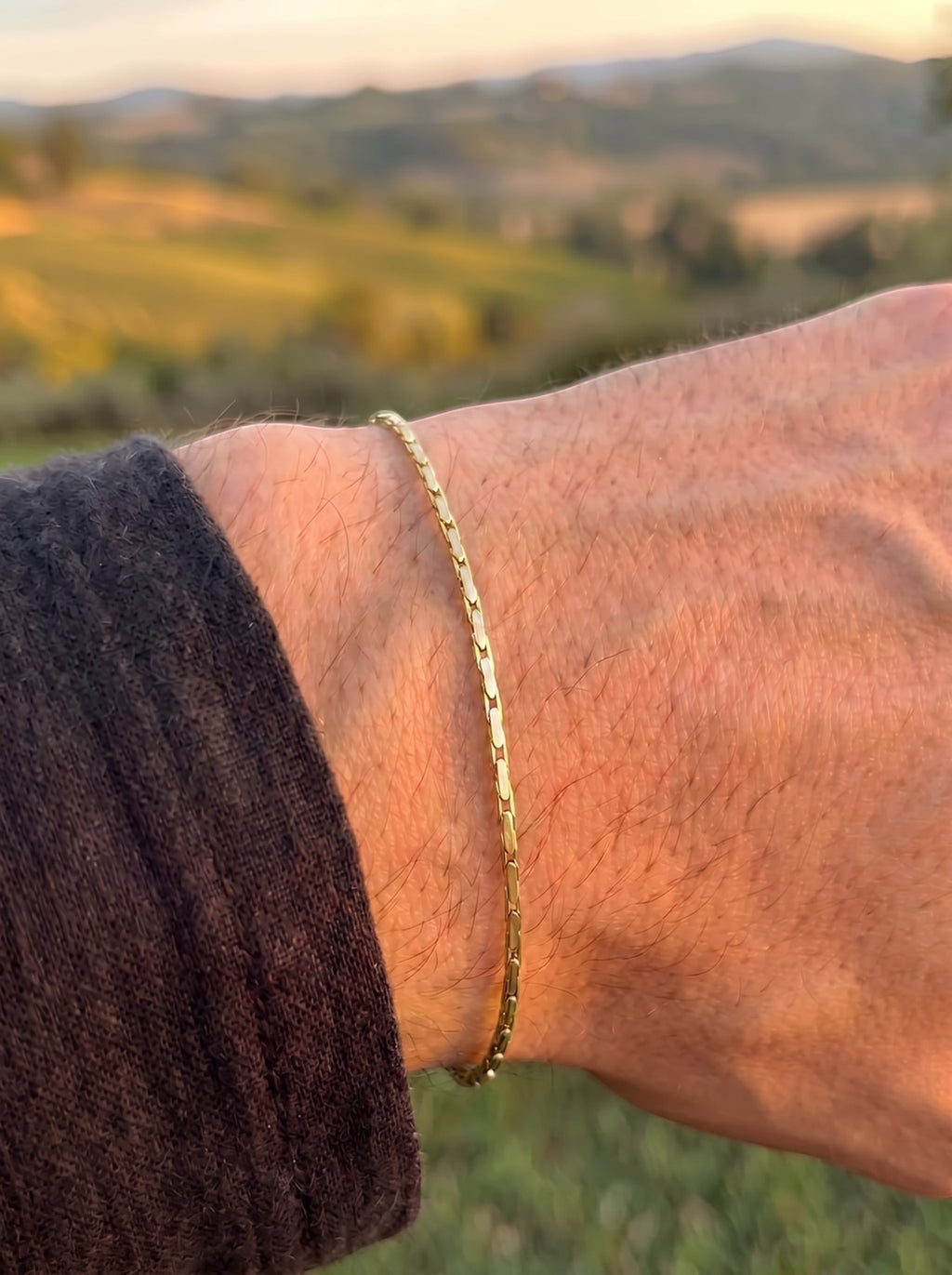 CABLE ARMBAND GOLD