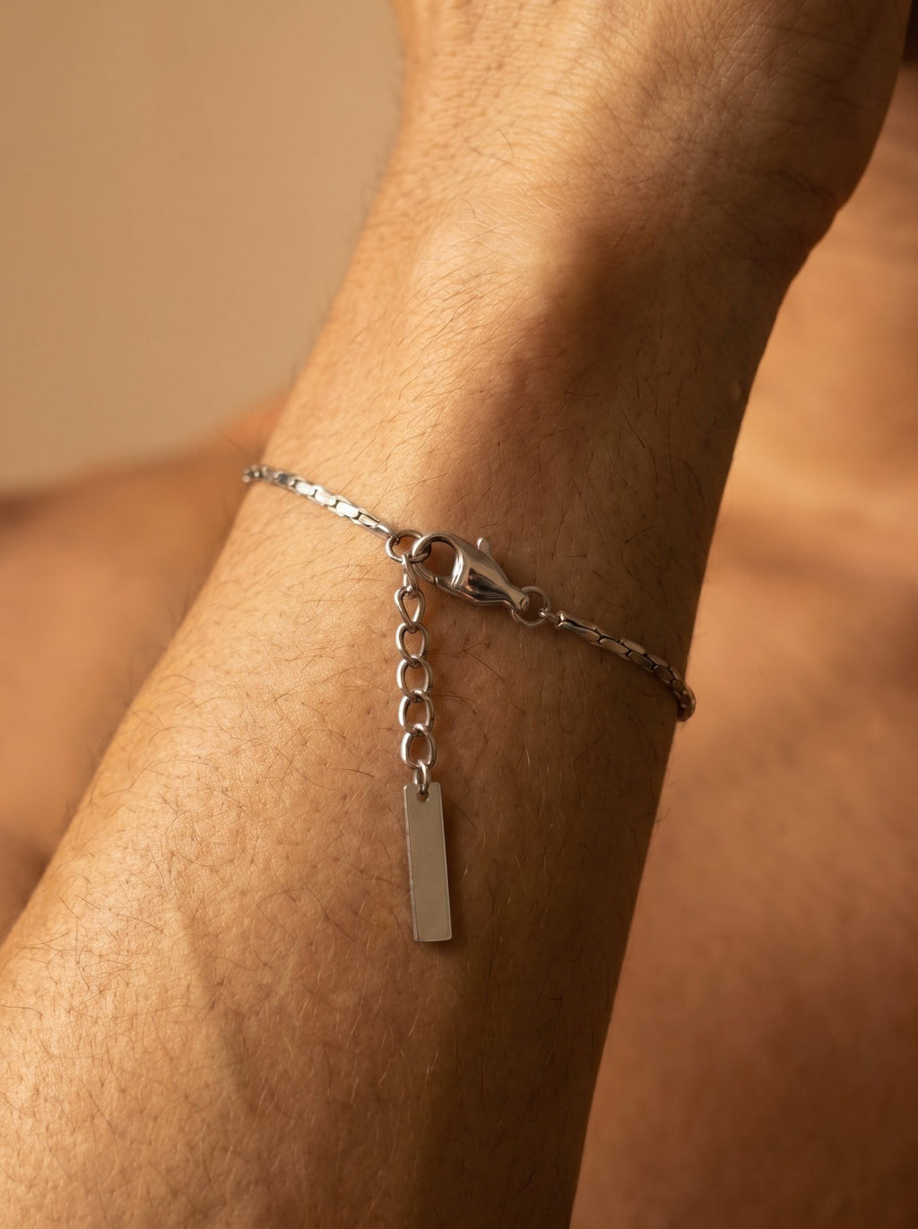 CABLE BRACELET SILVER