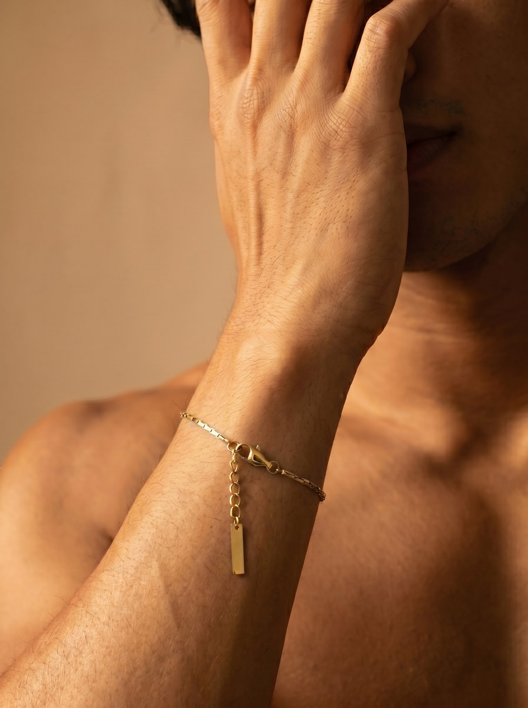 CABLE ARMBAND GOLD