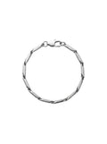 THIN LINK ARMBAND SILBER 4MM