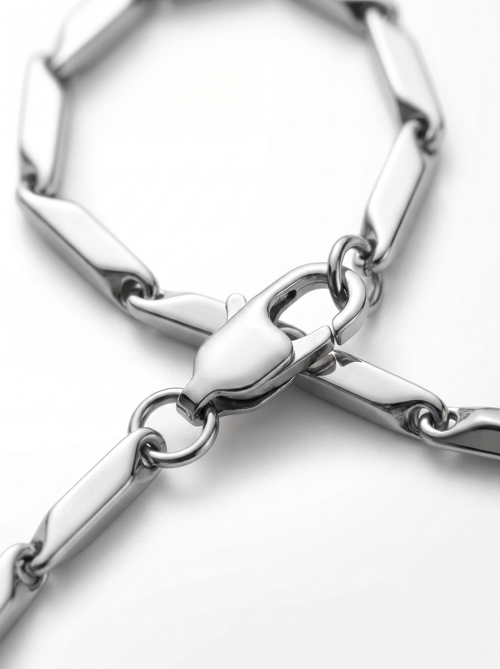 THIN LINK ARMBAND SILBER 4MM