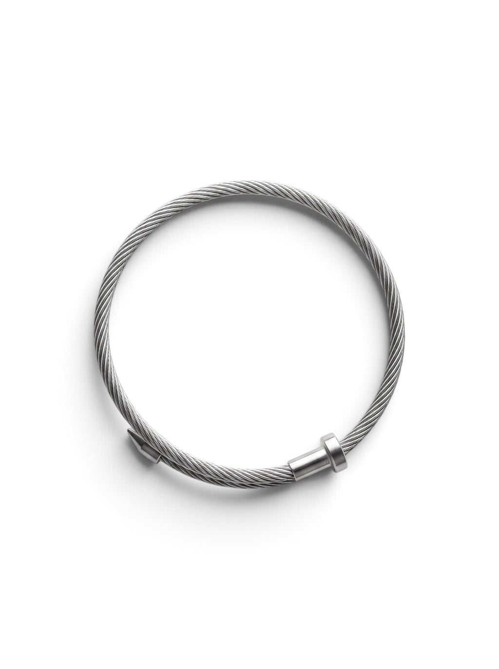 NAIL ARMREIF SILBER