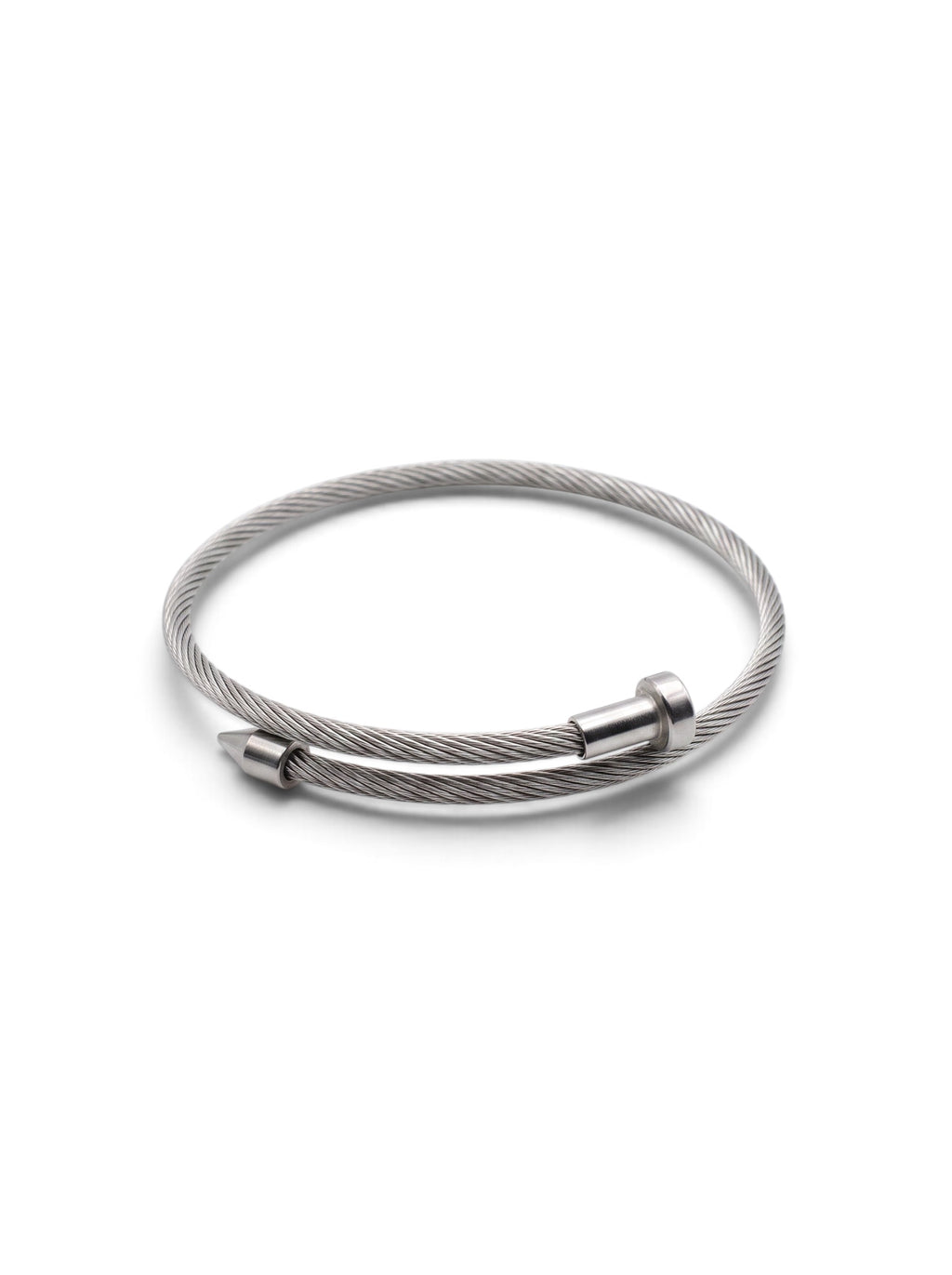 NAIL ARMREIF SILBER